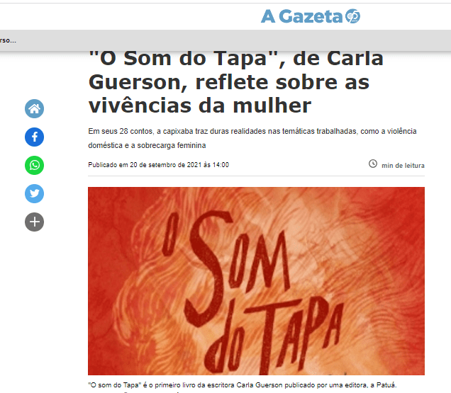 Em seus 28 contos, a capixaba traz duras realidades nas temáticas trabalhadas, como a violência doméstica e a sobrecarga feminina.